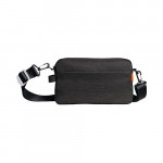 SKAH casual one shoulder diagonal bag Black
